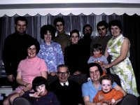 Tilehurst - Christmas - Eric Richard Ronald Ken Joyce Mum Adrian Richard Granny Grandad Englefield Sarah Peter Andy 3
